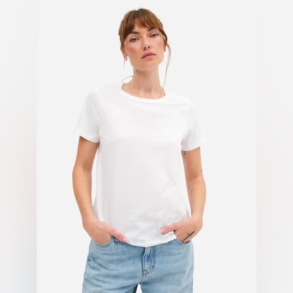 Mate The Label Organic Cotton Classic Tee White